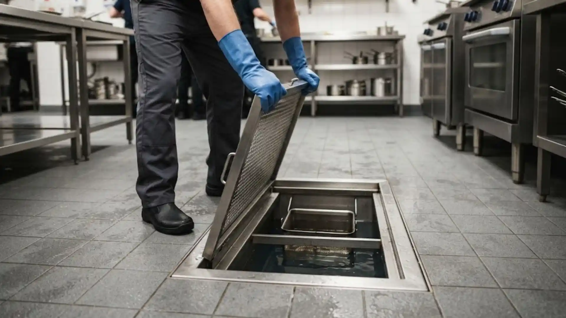 Grease trap maintenance record and service documentation for a Bonita Springs restaurant