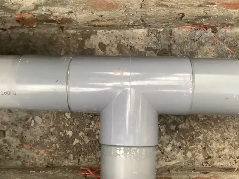 Camera inspection footage showing a clear sewer line after hydro-jetting